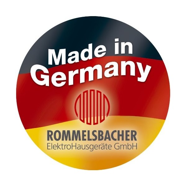 Rommelsbacher EE 1505 – Centrifugeuse électrique – 1500 W – blanc/bleu