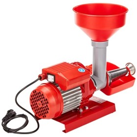 Artus 9008NE Presse-tomates électrique pour purée de tomate et confiture, 400 W, blanc et rouge