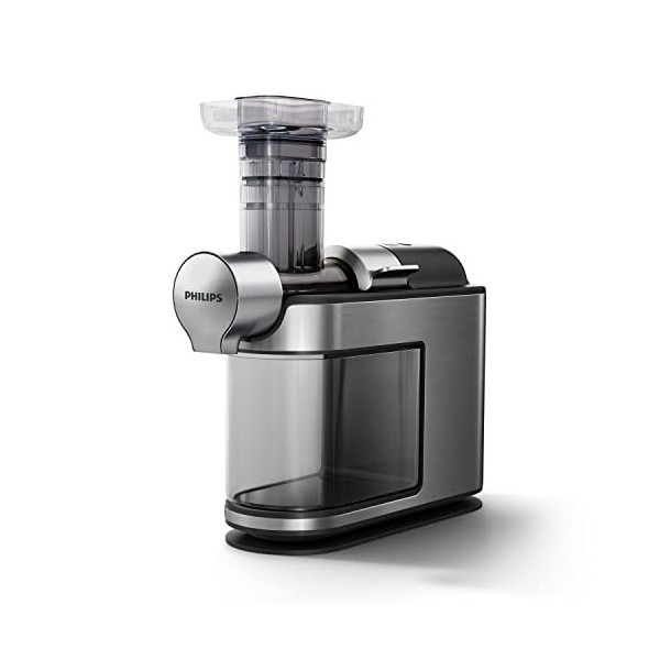 Philips Extracteur de Jus - 200W, 1L, Appli Recettes HomeID, Grande Cheminée, Nettoyage Rapide HR1949/20 