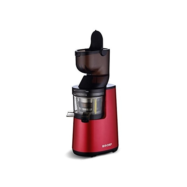 Extracteur de Jus BioChef Atlas Whole Slow Juicer - Rouge