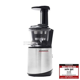 GASTROBACK 40145 Advanced Vital Slow Juicer 150 Couteau en acier inoxydable Noir/argenté
