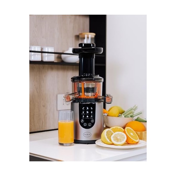 RGV Juice Art Digital 110851 Extracteur de jus numérique, Argent