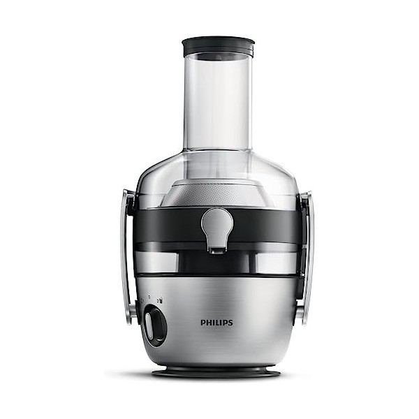 Philips Avance Collection Extracteur de jus de fruits et légumes, technologie Fiberboost, Quickclean Plus pour un nettoyage f