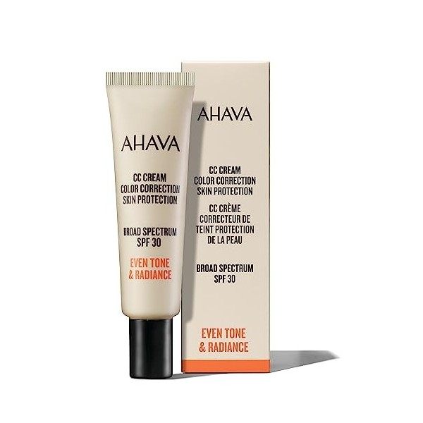 Ahava CC Crème Correcteur de teint Protection de la peau SF30 30ml