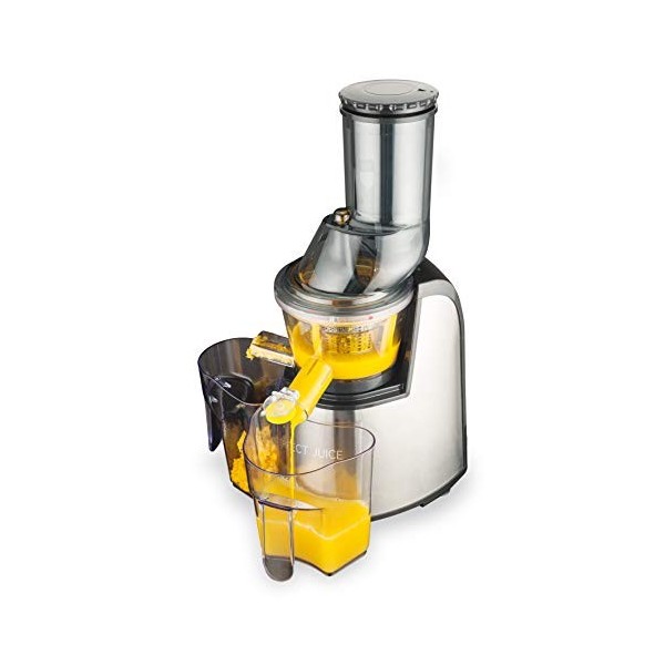 Macom 859 Just Kitchen Perfect Juice Extracteur de jus gris et noir