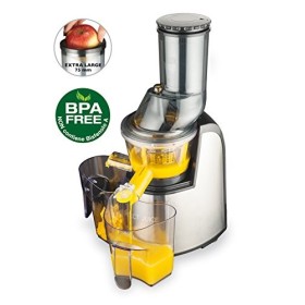 Macom 859 Just Kitchen Perfect Juice Extracteur de jus gris et noir