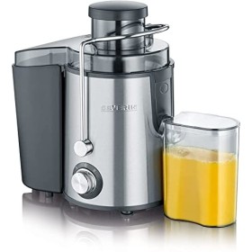 SEVERIN Centrifugeuse, Avec Récipient à Jus de 500 ml, 400 W, ES 3566, Noir/Inox