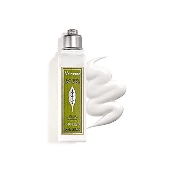 LOCCITANE - Lait Corps Verveine Bio - Hydratant & Nourrisant - Peau Douce et Délicatement Parfumée - Peau Sèche - 250 ML