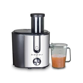 BEPER 90.424 Extracteur de Jus Centrifugeuse, Argent/Noir, 2.5 L, 800 W
