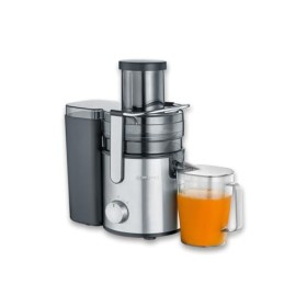 SEVERIN Centrifugeuse, Avec Récipient à Jus de 1,1 L, 800 W, ES 3570, Noir/Inox