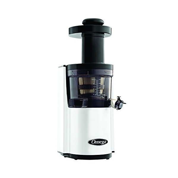 Omega VSJ843RR Hurom Extracteur de Jus Vertical Rouge