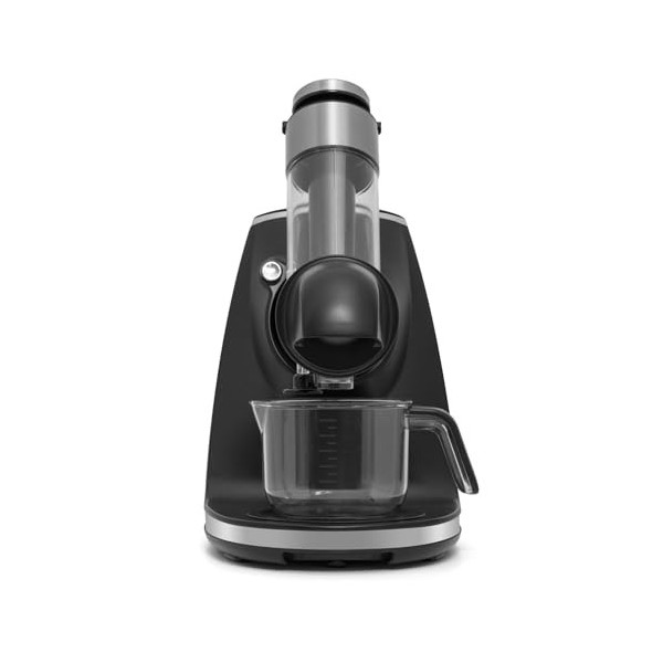 Riviera & Bar Extracteur de jus horizontal avec vis en céramique PEJ750, Noir et Gris