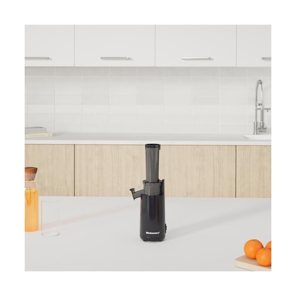 Elite Gourmet EJX600 Extracteur de jus lent à mastiquer compact et peu encombrant, presse à froid, riche en nutriments et en 
