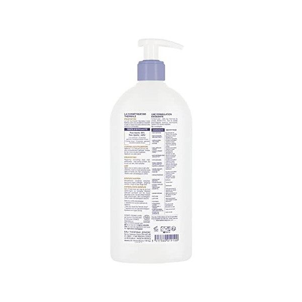 Eau de Jonzac Nutritive Lait Nourrissant Réparateur Corps Bio 400 ml