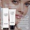 Skin Tone Adjusting CC Cream SPF 43,Cosmetics CC Cream,Colour Correcting Self Adjusting for Mature Skin,All-In-One Face Sunsc