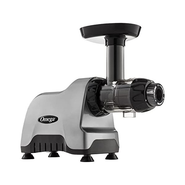 Omega Extracteur de jus CNC82 - Compact Juicer | OMEGA, 200-Watt, Gris