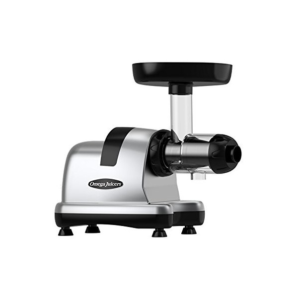 Omega J8227S Extracteur de jus, Gris