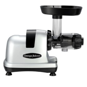 Omega J8227S Extracteur de jus, Gris