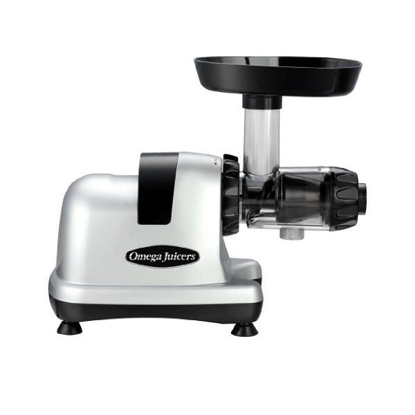 Omega J8227S Extracteur de jus, Gris