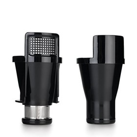 Extracteur de Jus BioChef Axis Cold Press Juicer - Extracteur Masticateur Horizontal pour Herbe de Blé, Fruits et Légumes ave