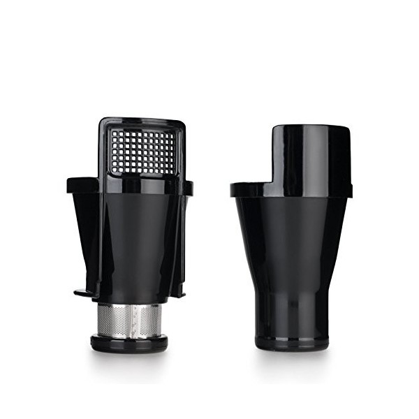 Extracteur de Jus BioChef Axis Cold Press Juicer - Extracteur Masticateur Horizontal pour Herbe de Blé, Fruits et Légumes ave