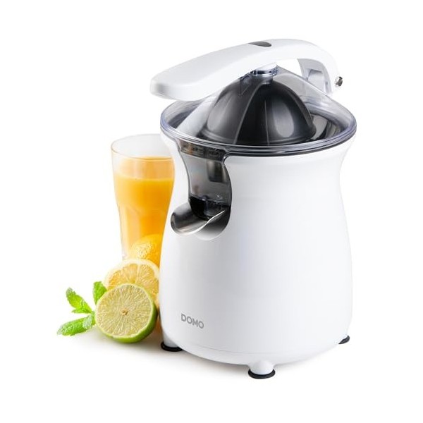DOMO DO9269J Presse-agrumes avec levier « Good Morning » - 160 W - blanc