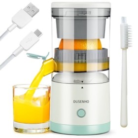 Presse Agrume Electrique Extracteur Jus USB Chargement pour Citron, Orange | 45 W | bec Anti-gouttes | Haut rendement | Porta