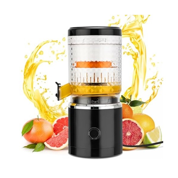 Presse Agrume Electrique, Orifesio 90W Presse Orange Automatique, Presse Citron Electrique Filaire, Presse Jus de Fruit Elect