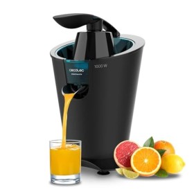 Cecotec Presse Agrume Electrique EssentialVita PowerFresh 1000 Black. Presse-Agrumes Électrique 1000 W Avec Bras Levier, Une 