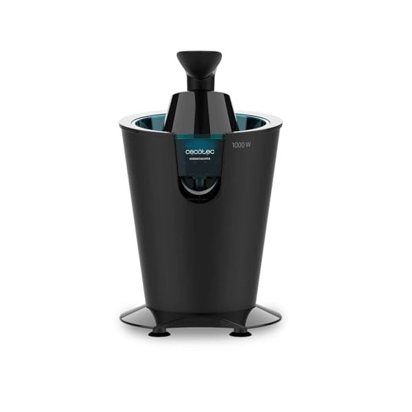 Cecotec Presse Agrume Electrique EssentialVita PowerFresh 1000 Black. Presse-Agrumes Électrique 1000 W Avec Bras Levier, Une 
