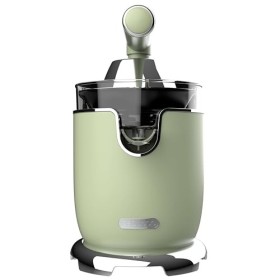 Cecotec Presse-agrumes électrique Xqueeze RetroJuice 1000 Green. Pour oranges et agrumes, 1000 W, filtre inox, 2 cônes amovib