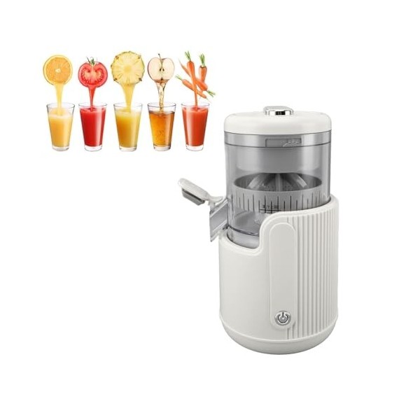 Presse-Agrumes électrique, Moteur à 360 Degrés Rechargeable par USB, Presse-Agrumes, Extracteur de Jus électrique pour Citron