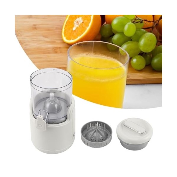Presse-Agrumes électrique, Moteur à 360 Degrés Rechargeable par USB, Presse-Agrumes, Extracteur de Jus électrique pour Citron