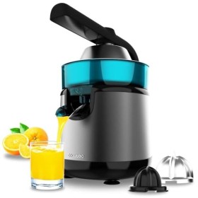 Cecotec Presse-Agrumes Électrique EssentialVita Hyden 120. Oranges et Agrumes, 120W, 2 Cônes en Plastique Détachables de Diff