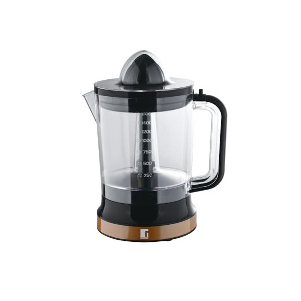 BERGNER NOIA - Presse-agrumes 40W 1.2L - Moteur automatique - Twist 2 voies - Récipient transparent - Pieds antidérapants