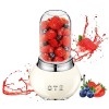 OTE Mélangeur portable pour milkshakes et smoothies avec pot en verre de bore de 400 ml - Petit presse-agrumes électrique por...
