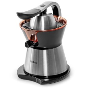 Duronic JE304 Presse-agrumes électrique de 300W Capacité de 400 ml Filtre réglable pour la Pulpe Poignée en aluminium Idéal p