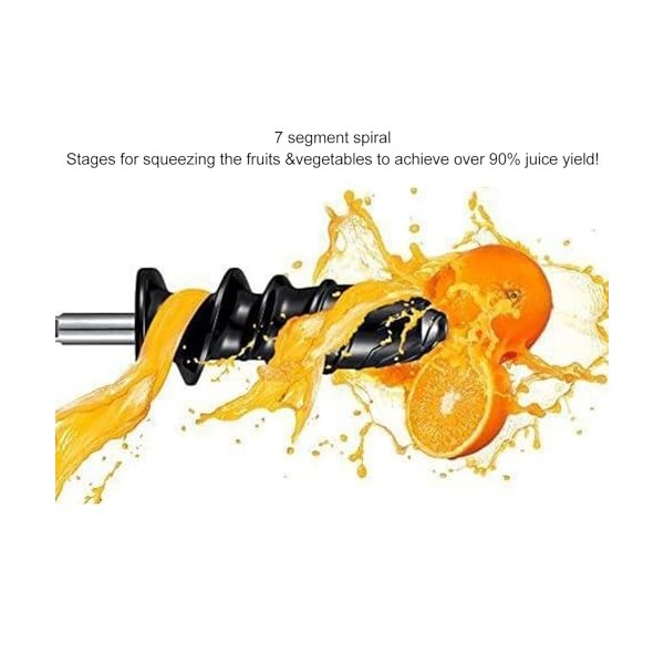 Accessoire de Presse-Agrumes à Mastication pour Tous Les Modèles de Batteurs sur Socle, Accessoire de Presse-Agrumes Lent pou