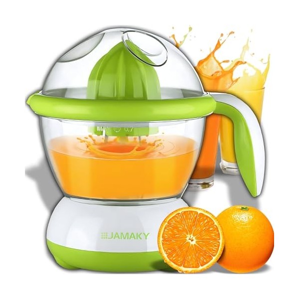 Retoo Presse Agrume Electrique, Presse-Fruits pour Citrons, Oranges, Citrons Verts, Agrumes, 40 W, Contenance 0,7 l, Mouvemen
