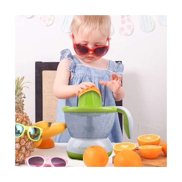 Retoo Presse Agrume Electrique, Presse-Fruits pour Citrons, Oranges, Citrons Verts, Agrumes, 40 W, Contenance 0,7 l, Mouvemen