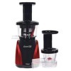 Tribest Slowstar Slow Juicer - Centrifugeuse verticale pour légumes et fruits - 47 tr/min, 200 W - Presse-agrumes électrique 
