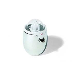 Alessi | Presse-Agrumes Electrique SG63 W Design en Acier et Résine Thermoplastique, Blanc