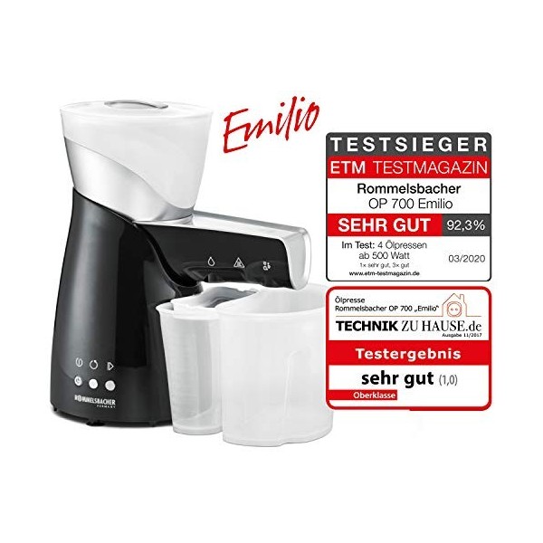 Rommelsbacher OP 700 Emilio Presse à huile électrique