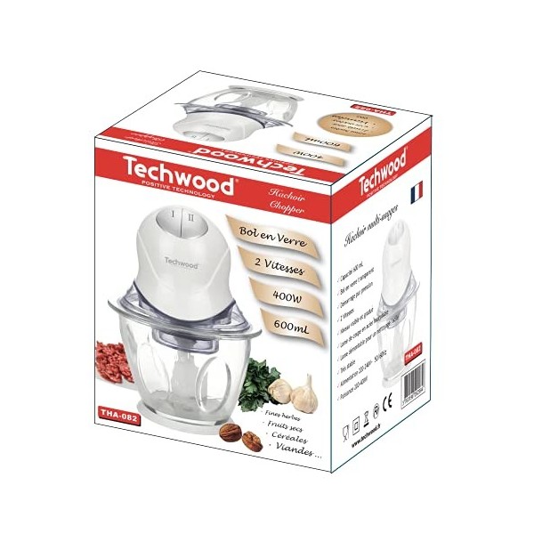 Techwood TPF-26 Presse Agrumes Electrique 15,7 x 14,7 x 24,6 cm