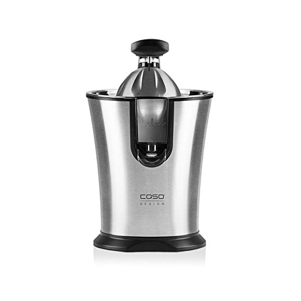 CASO 3540 CP 200 Presse-agrumes design, presse-agrumes électrique et puissant pour tous les agrumes courants, 160 watts, stop