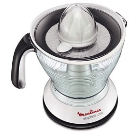 Moulinex Presse-agrumes électrique, Capacité 0,6 L, 25 W, Sélecteur de Pulpe, Extraction maximum des jus, Rangement pratique,