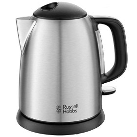 Russell Hobbs Bouilloire Electrique [Compacte & Elegante] Adventure 1L, 2400W, Ebullition rapide,filtre anticalcaire lavable