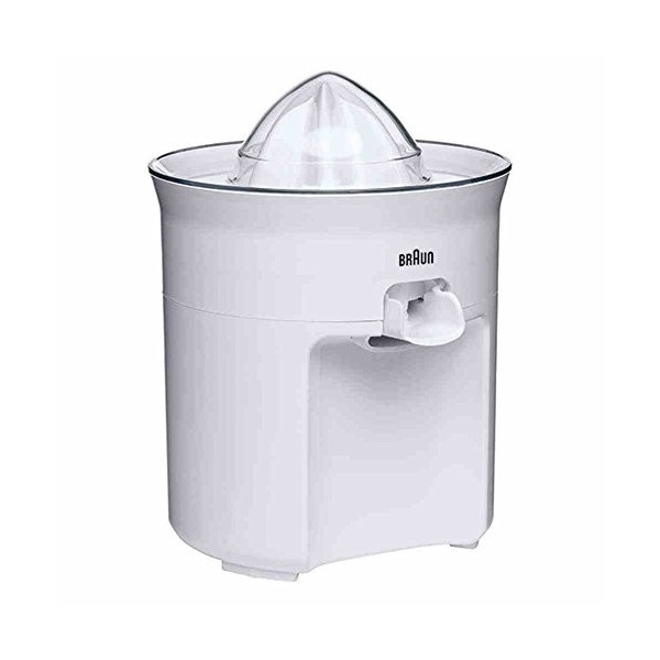 Braun CJ3050 Presse-Agrumes Electrique Acrylique Blanc 14 x 13 x 23 cm