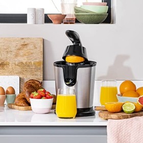 Tristar CP-3002 Levier de pression unique - Habillage en inox, Argenté/Noir