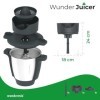 Wundermix - WunderJuicer® extracteur de jus pour Monsieur Cuisine Connect, Trend, Smart • Presse-agrumes & centrifugeuse • 